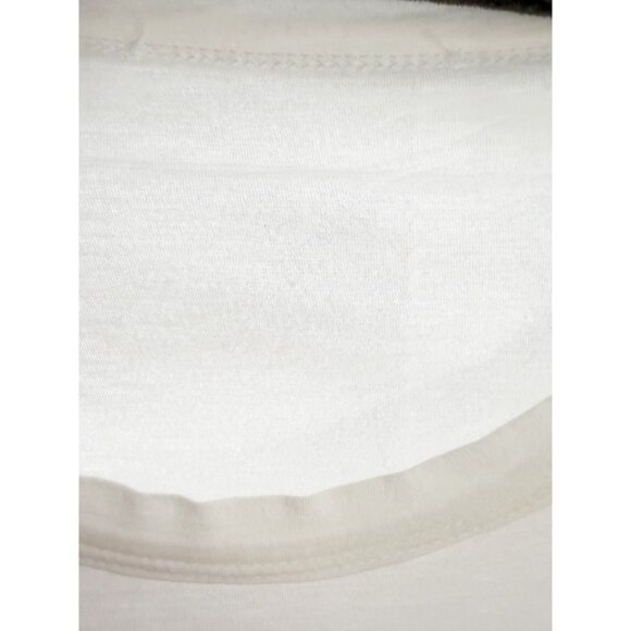 James Perse Vintage Boxy Tee White Long Sleeve Cotton Womens 3/L - Picture 7 of 10